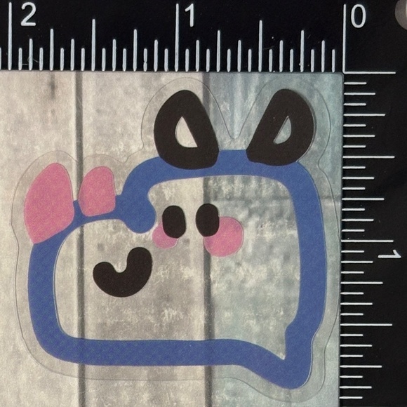 ๐10/$10๐ Translucent Bubble Line Animal Reusable Waterproof Vinyl Sticker Deca - Picture 1 of 1